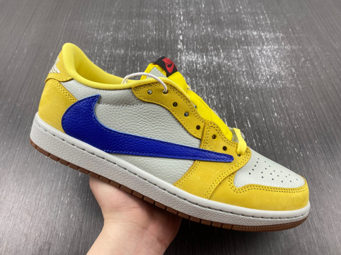 Travis Scott x Air Jordan 1 Low OG “Canary” DZ4137-700