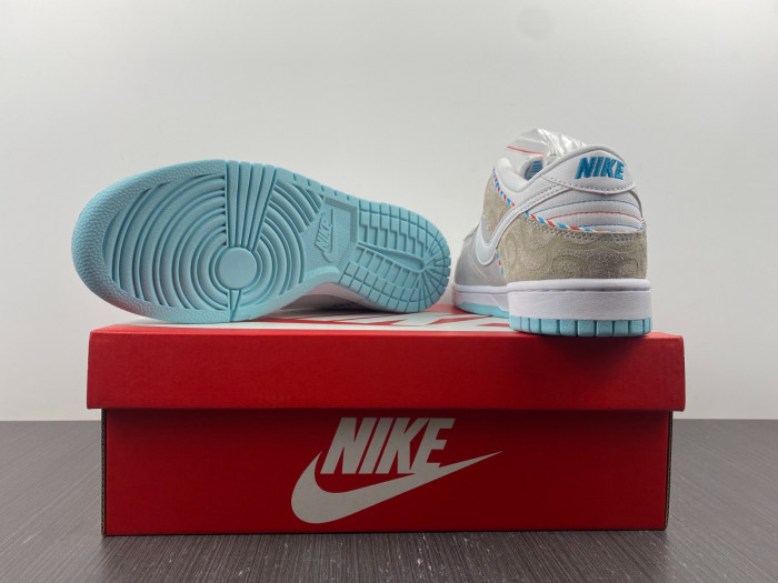 Nike Dunk Low “Barber Shop” DH7614-500