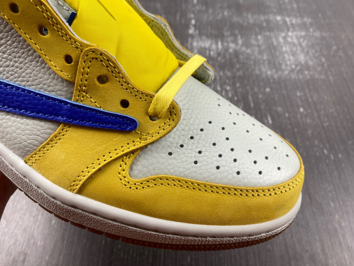 Travis Scott x Air Jordan 1 Low OG “Canary” DZ4137-700