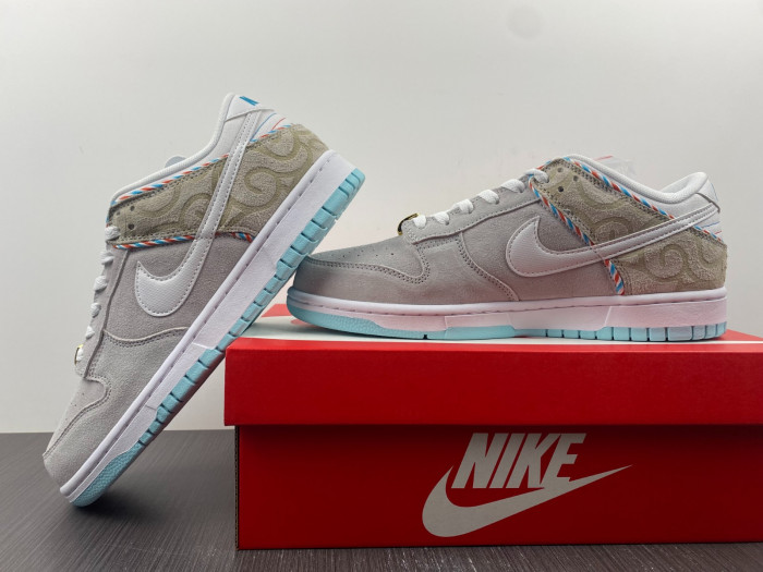 Nike Dunk Low “Barber Shop” DH7614-500