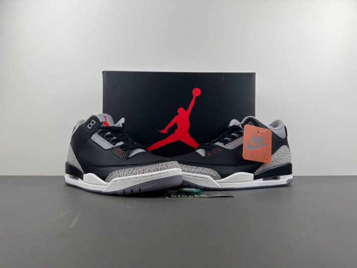Air Jordan 3 “Black Cement” DN3707-010