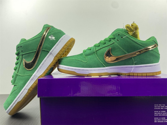 Nike SB Dunk Low “St. Patrick’s Day” BQ6817-303