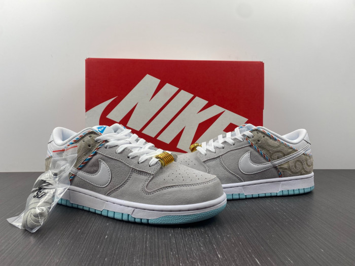 Nike Dunk Low “Barber Shop” DH7614-500