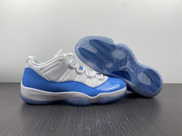 Air Jordan 11 Retro Low "Carolina 2017 Release" mens 528895-106