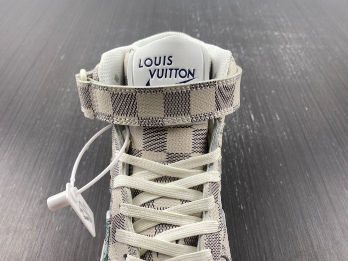 l**is V*t*n nike air force 1 mid by virgil abloh graffiti