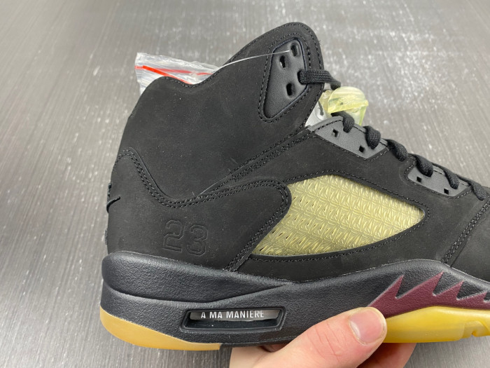 A Ma Maniére x Air Jordan 5 “Black” FD1330-001