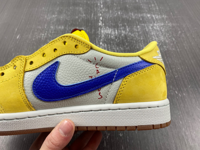 Travis Scott x Air Jordan 1 Low OG “Canary” DZ4137-700