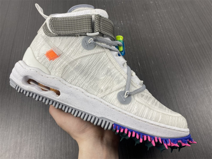 Off-White x Nike Air Force 1 Mid “White” DO6290-100
