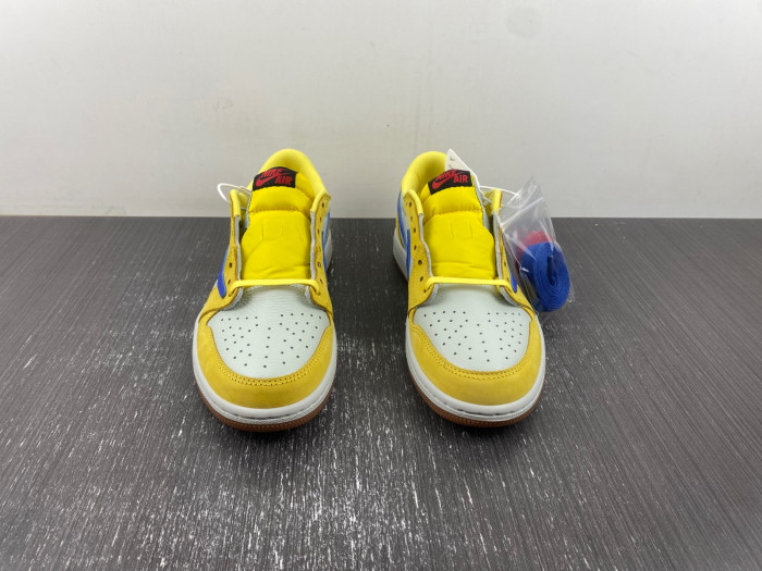 Travis Scott x Air Jordan 1 Low OG “Canary” DZ4137-700