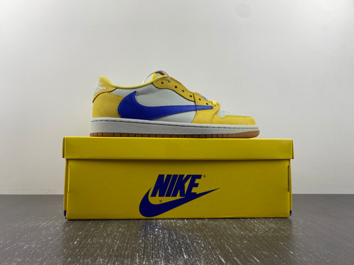 Travis Scott x Air Jordan 1 Low OG “Canary” DZ4137-700