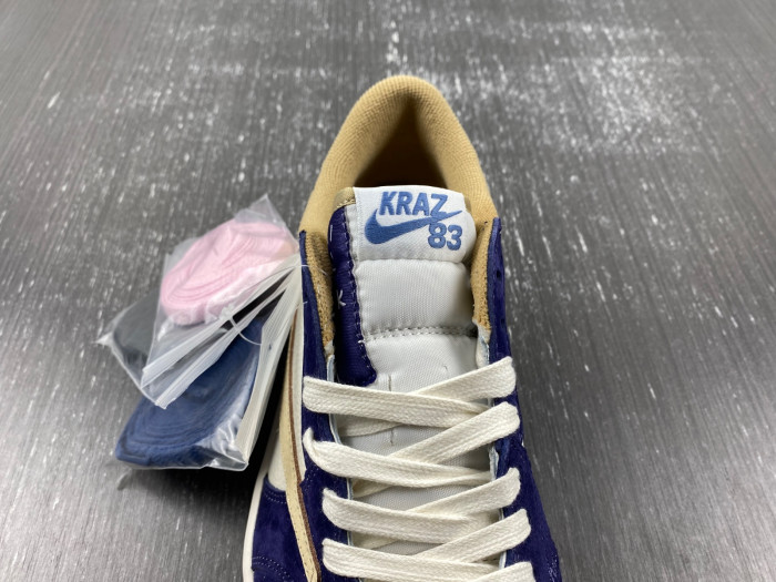 TRAVIS SCOTT X AIR JORDAN 1 CUSTOM DM7866-808