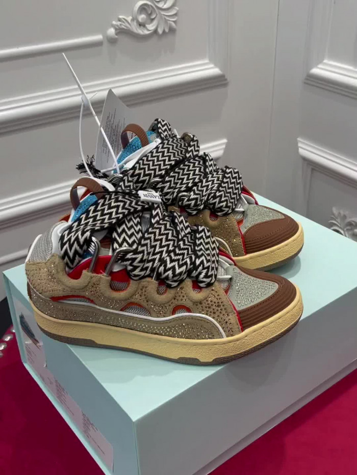 LANVIN CURB SNEAKERS
