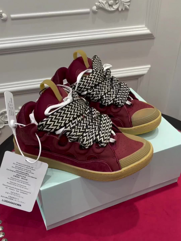 LANVIN CURB SNEAKERS
