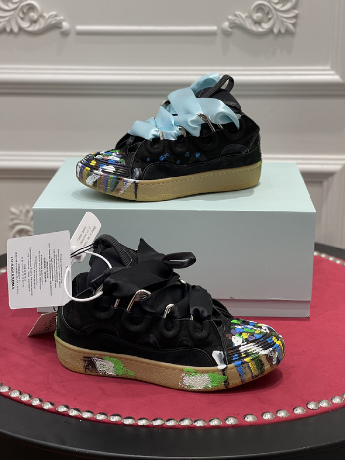 LANVIN CURB SNEAKERS