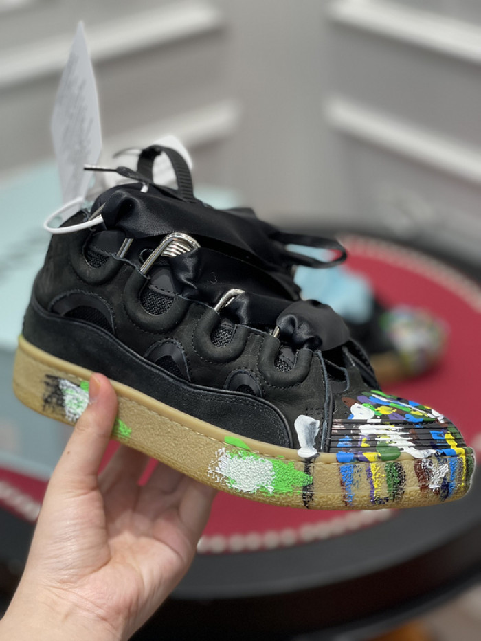 LANVIN CURB SNEAKERS