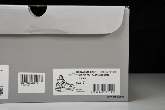 Rickowens x converse High-top Sneaker