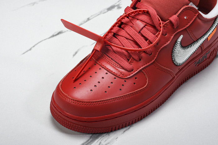 Nike Air Force 1 Low Off-White Red AO4297-600
