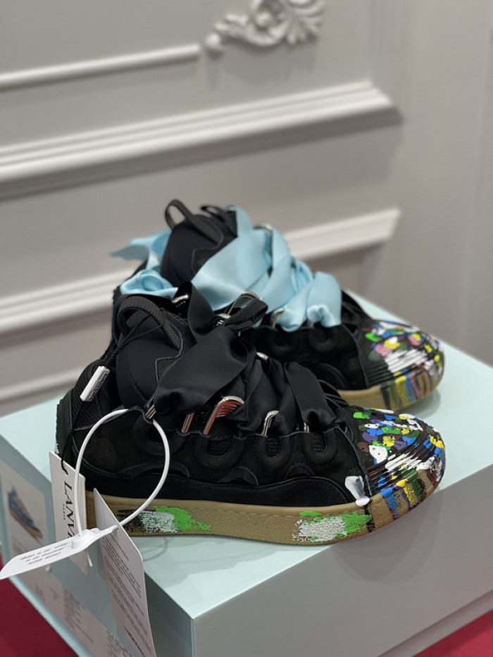 LANVIN CURB SNEAKERS