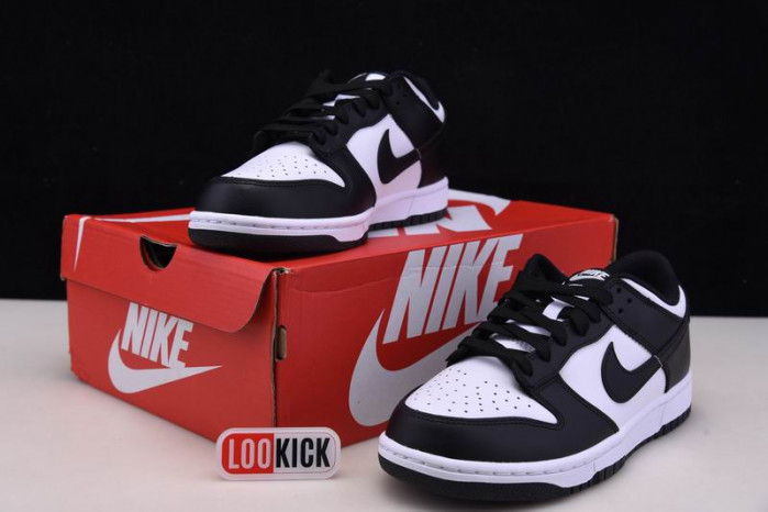 Nike Dunk Low Retro White Black (2021) DD1391-100